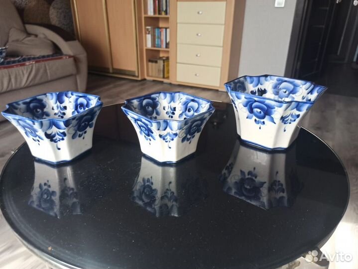 Салатницы фарвор гжель