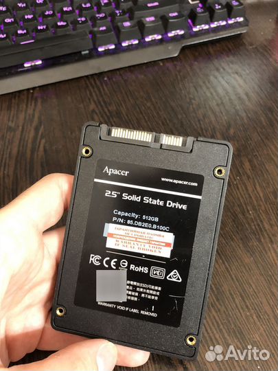 Apacer ssd SATA 512gb