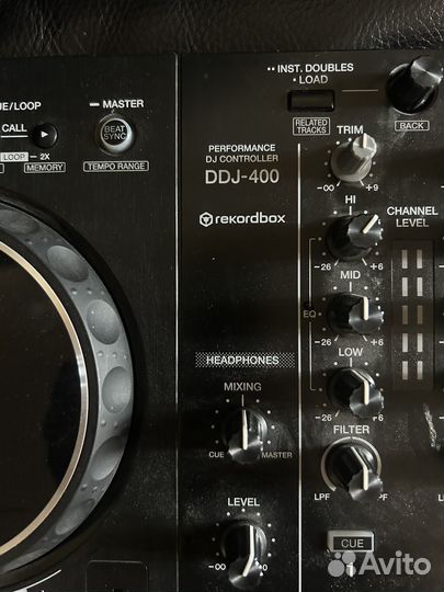 DJ контроллер pioneer DDJ-400
