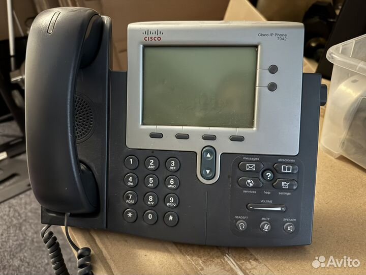 Ip телефон cisco 7942