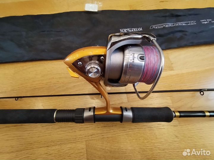 Спиннинг favorite с катушкой Daiwa