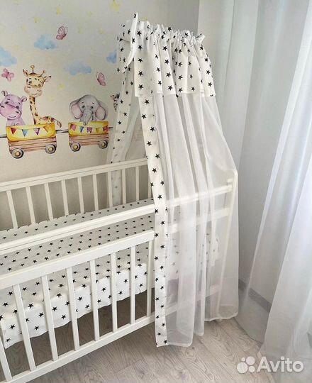 Балдахин в детскую кроватку