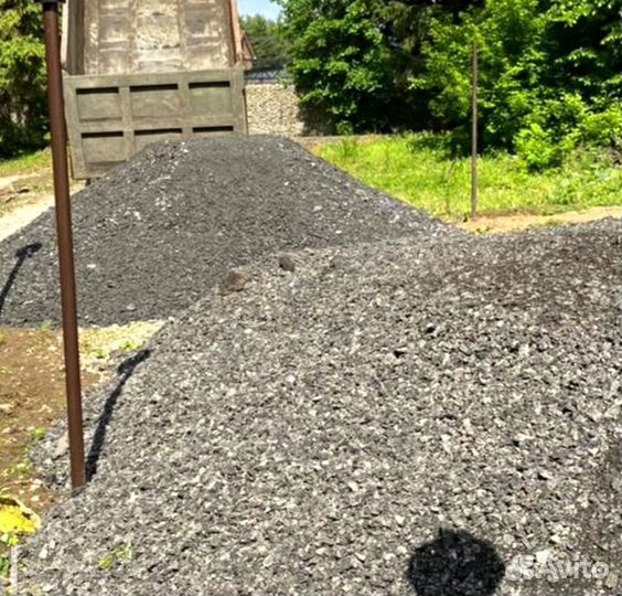 Щебень в мешках