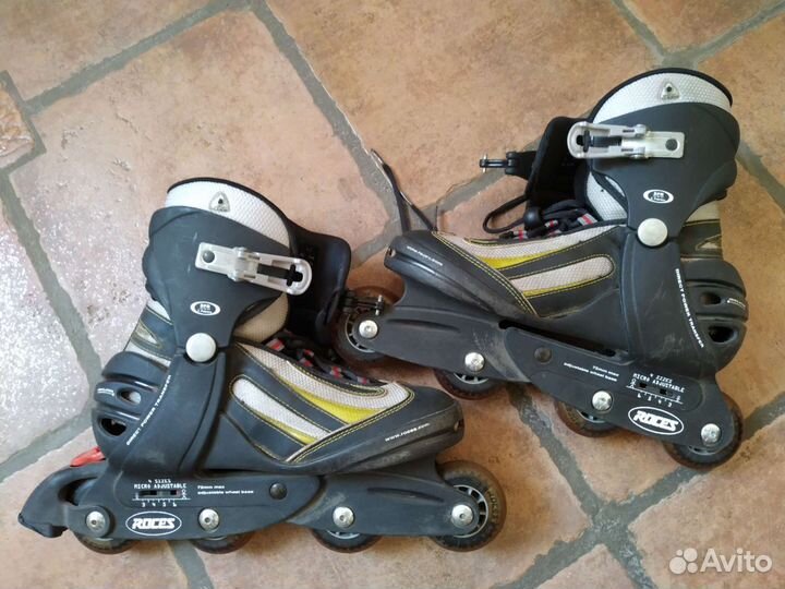 Роликовые коньки + защита