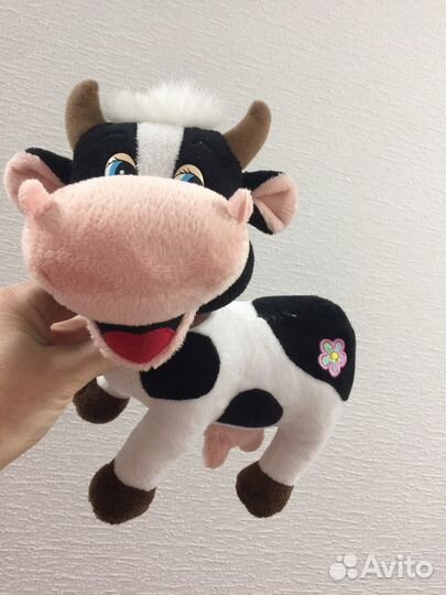 Игрушка Корова мягкая, музыкальная