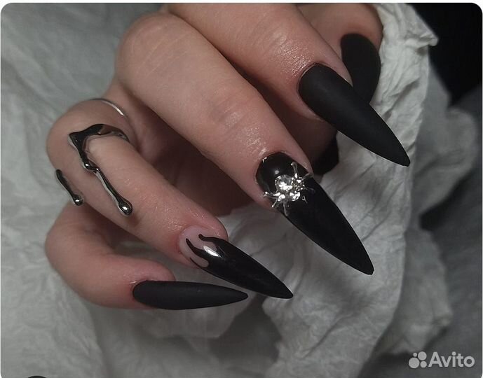 Наращивание/моделирование/покрытие ногтей