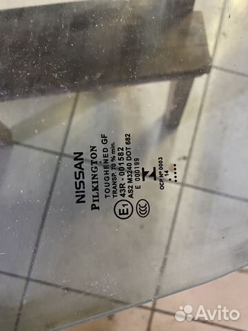 Стекло двери Ниссан кашкай J11