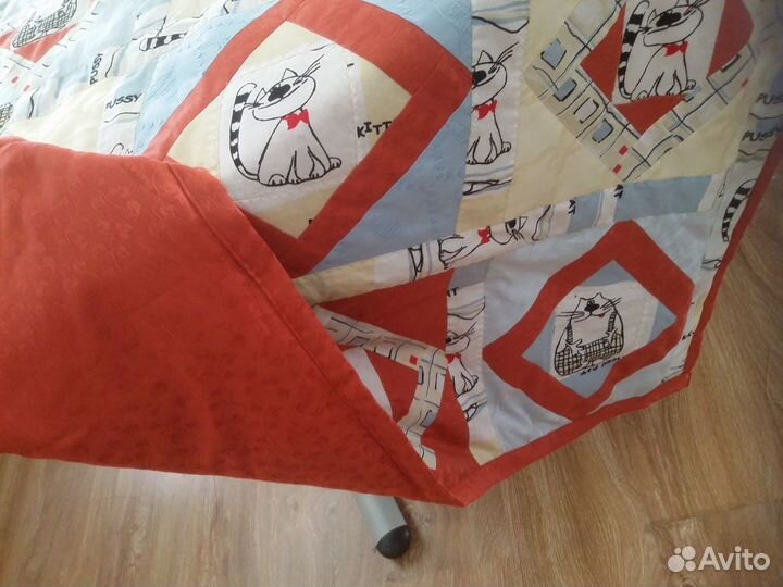 Детское одеяло пэчворк ручная работа