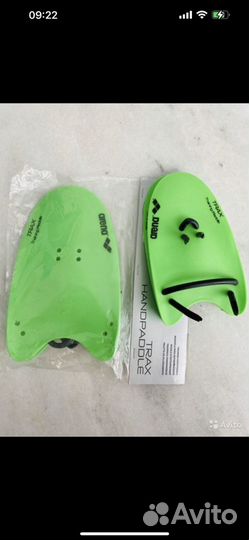 Очки для плавания,шапочка Arena,лопатки