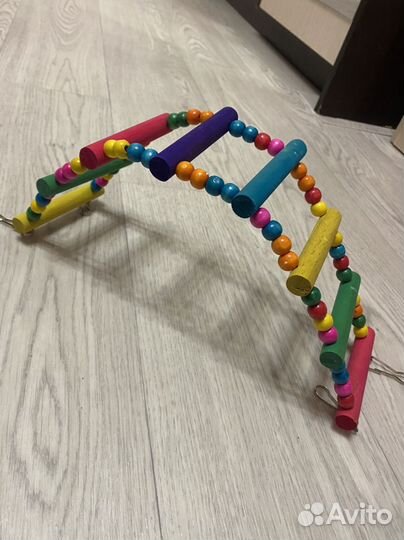 Лесенка для попугаев и грызунов