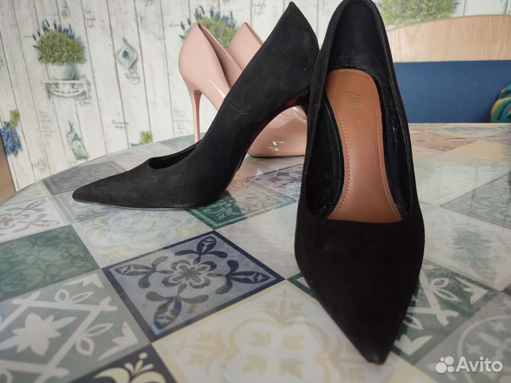 Туфли лодочки 37 zara hm