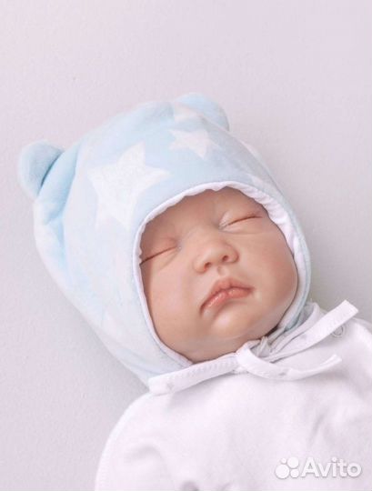 Шапочка новая для новорожденного мальчика