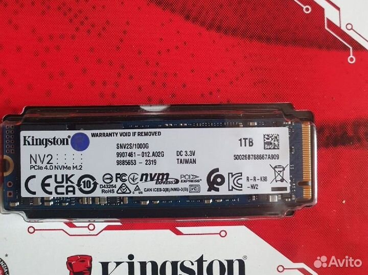 SSD m2 1tb Kingston