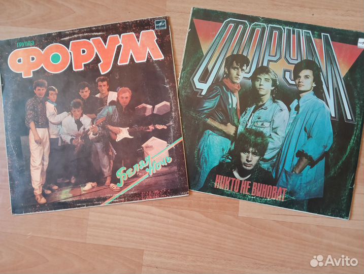 Виниловые пластинки (Алиса, Аквариум и другие)