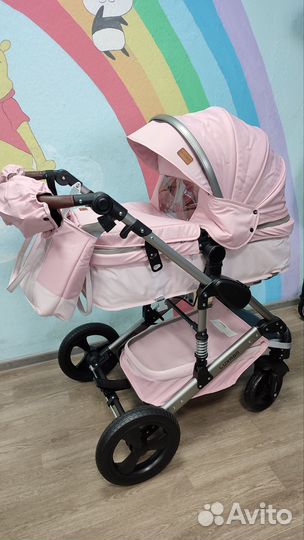 Коляска 2 в 1 LuxMom 555 новая