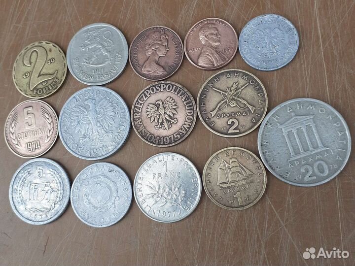 Манеты разных стран