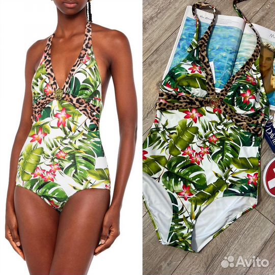 Купальник слитный новый david