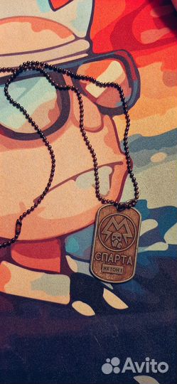 Лимитированный жетон спарта из игры Метро2033