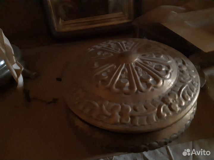 Шкатулка для украшений винтаж медная СССР