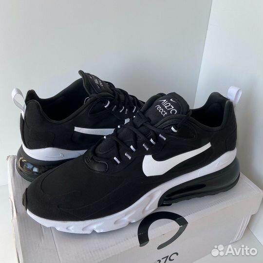 Nike Air Max 270 React “Black White” / Оригинал