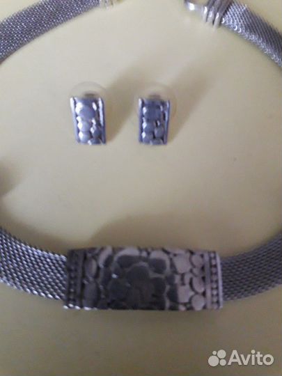 Чокер и серьги