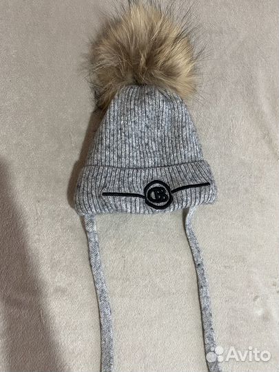 Шапка зимняя на малыша/малышку