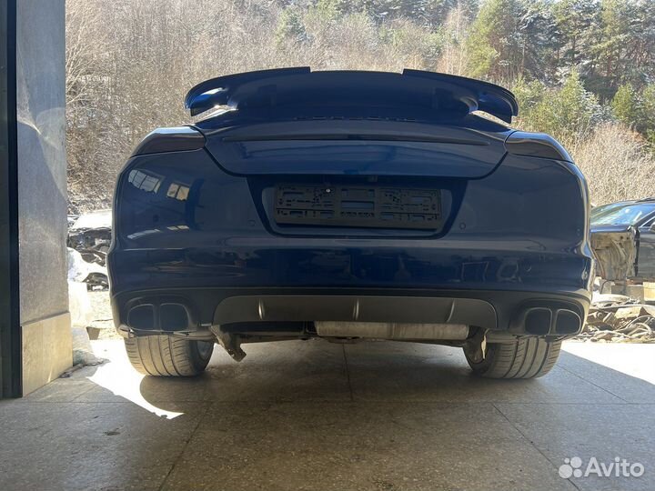 Бампер задний porsche panamera turbo 970 2009-16г