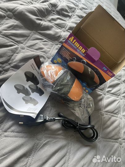 Бурлящий вулкан с компрессором для аквариума