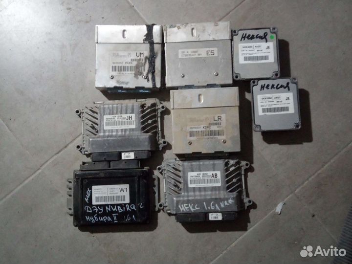 Блок управления двигателем. Daewoo Nexia Ланос