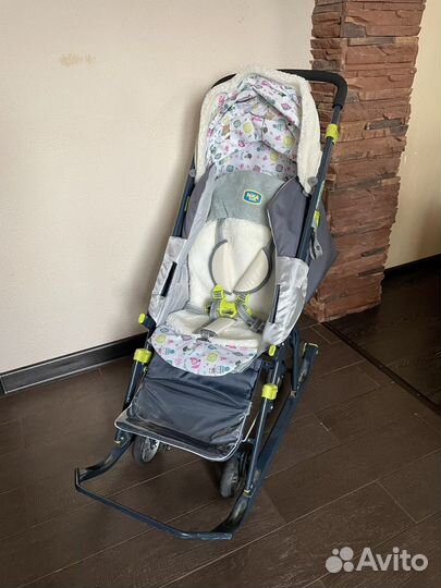 Санки коляска Ника 7-2