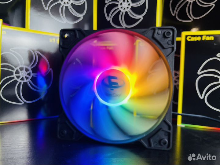 Новые вентиляторы для корпуса RGB 120мм
