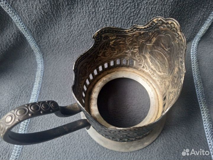 Подстаканник Миру Мир Кольчугино ранний выпуск