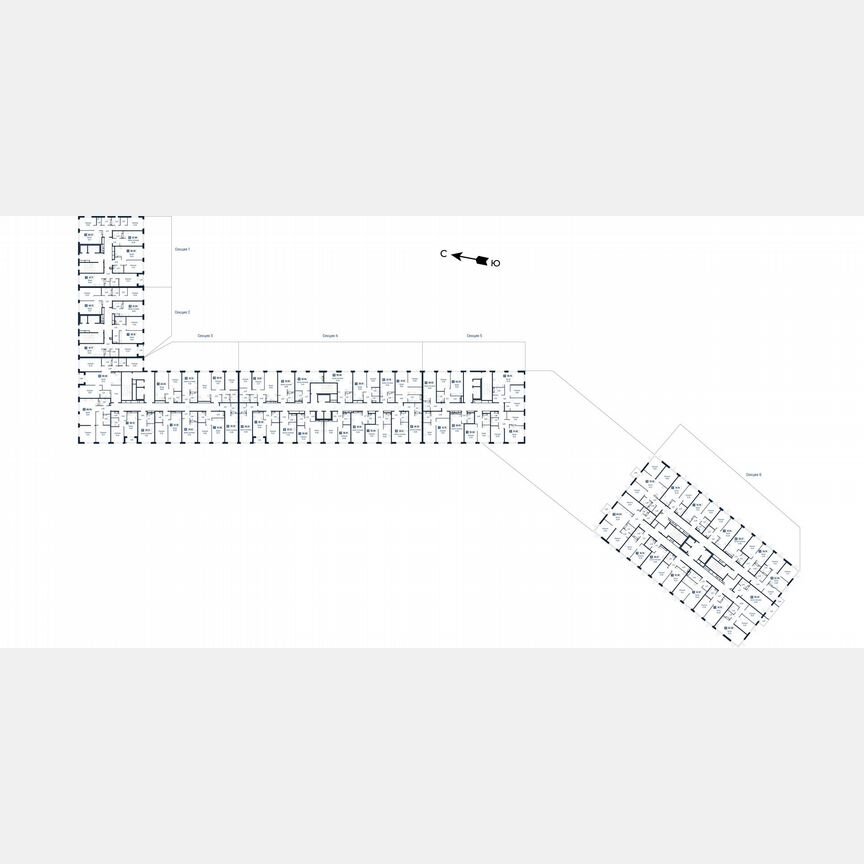 2-к. квартира, 56,7 м², 12/18 эт.