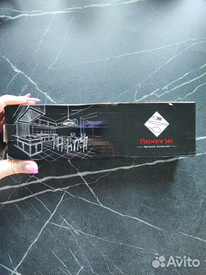 Набор столовых приборов новый