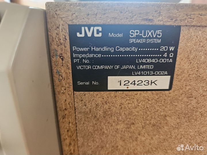 Музыкальный центр JVC UX-V5R