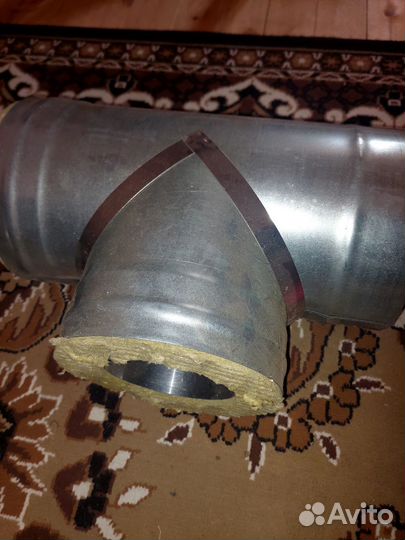 Труба,тройник, держатели, монтажная площадка