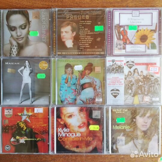 Музыкальные CD диски,новые