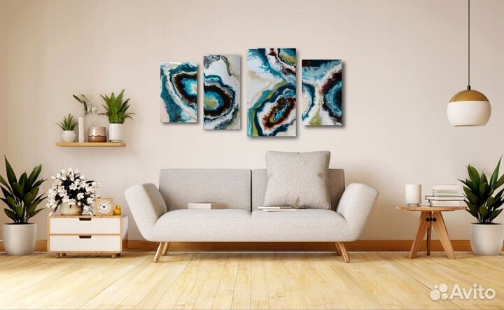 Картина эпоксидной смолой