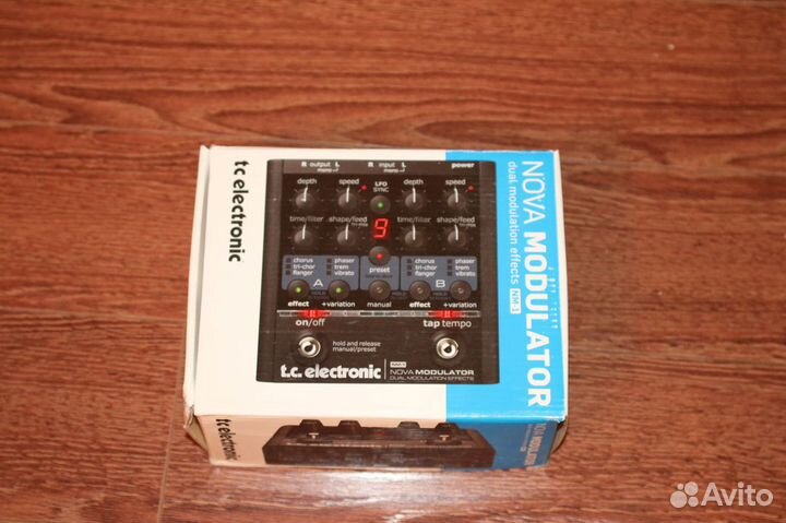 Новый проц эффектов TC Electronic Nova Modulator
