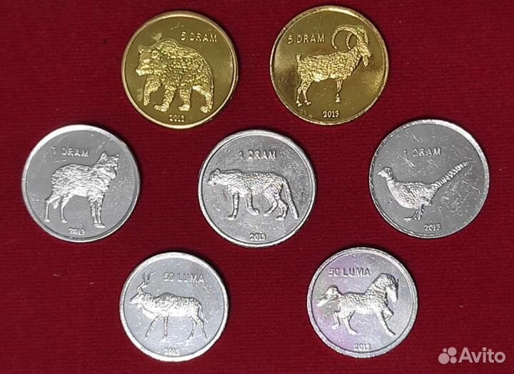 Монеты стран-бывших республик СССР