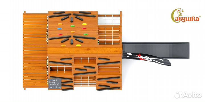 Спортивный комплекс уличный Савушка База 3