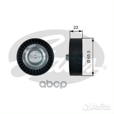 Ролик натяжителя 7803-21558 T36458 Gates