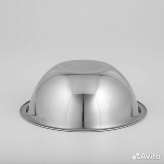 Миска глубокая из нержавеющей стали Доляна «Индия»