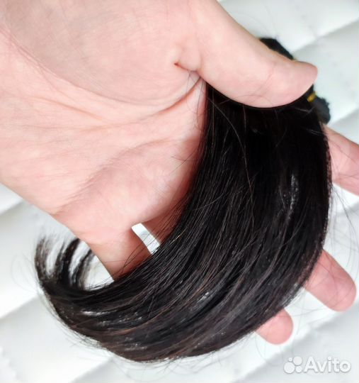 Волосы на заколках натуральные Новые