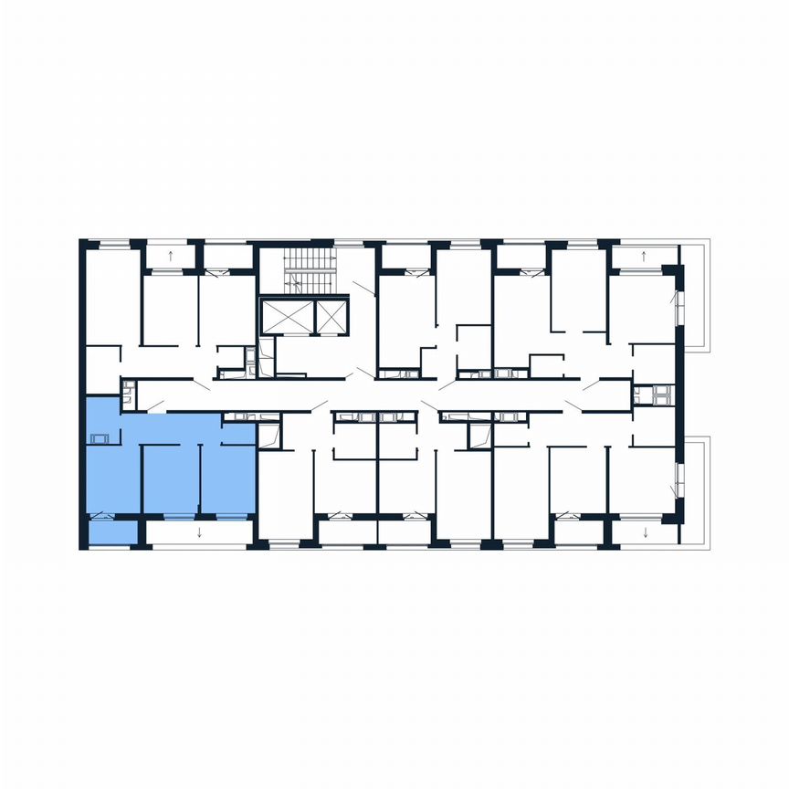 2-к. квартира, 47,5 м², 11/12 эт.