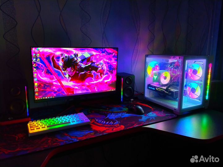 Новый игровой пк Intel Core i7 / 16Гб / SSD 512Гб