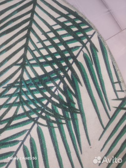 Дизайнерский коврик в ванную