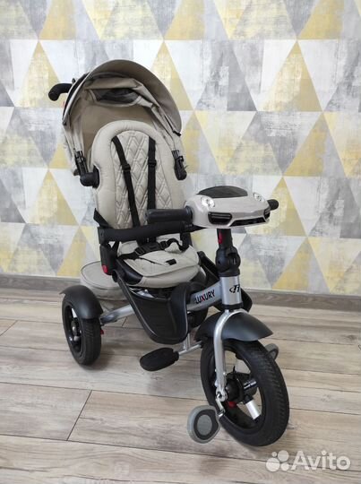 Детский велосипед коляска с ручкой