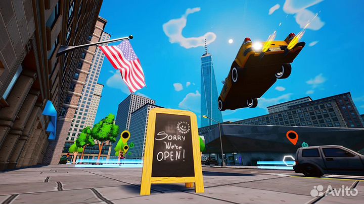 Taxi Chaos PS4, русские субтитры