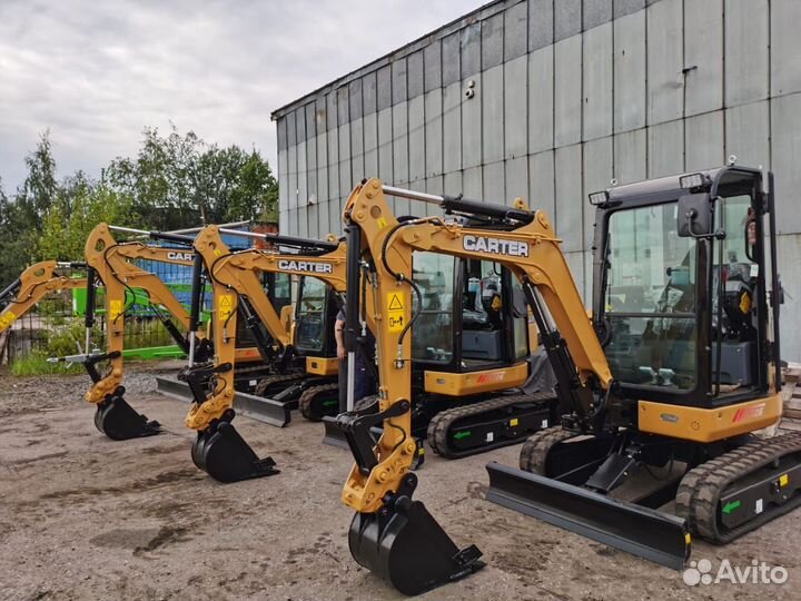 Мини-экскаватор CARTER CT26, 2024